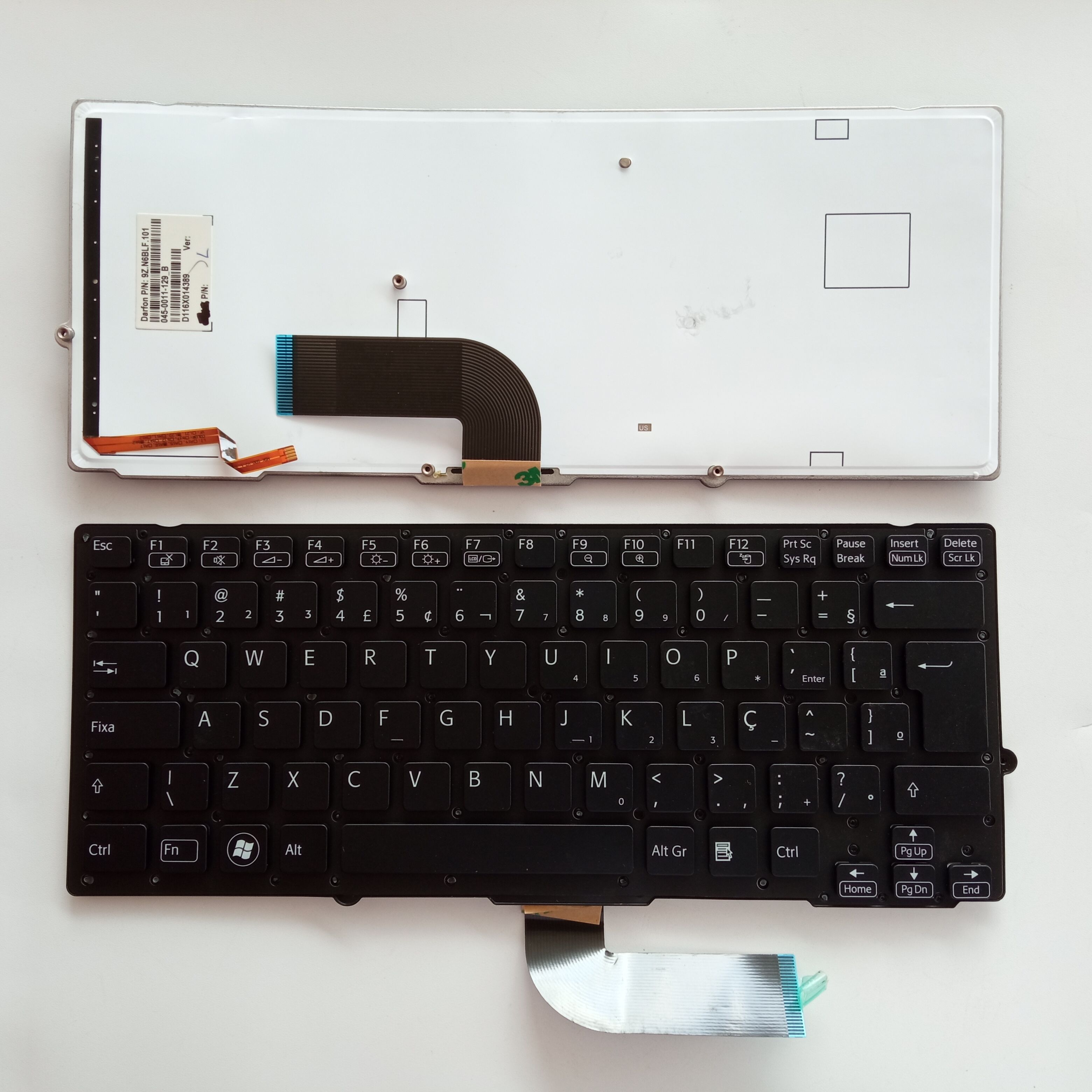 Picture of New Replacement Laptop Keyboard For SONY SB/SD/SA/VPC-SD/VPC-SB/VPC-SA BLACK Backlit BR Layout